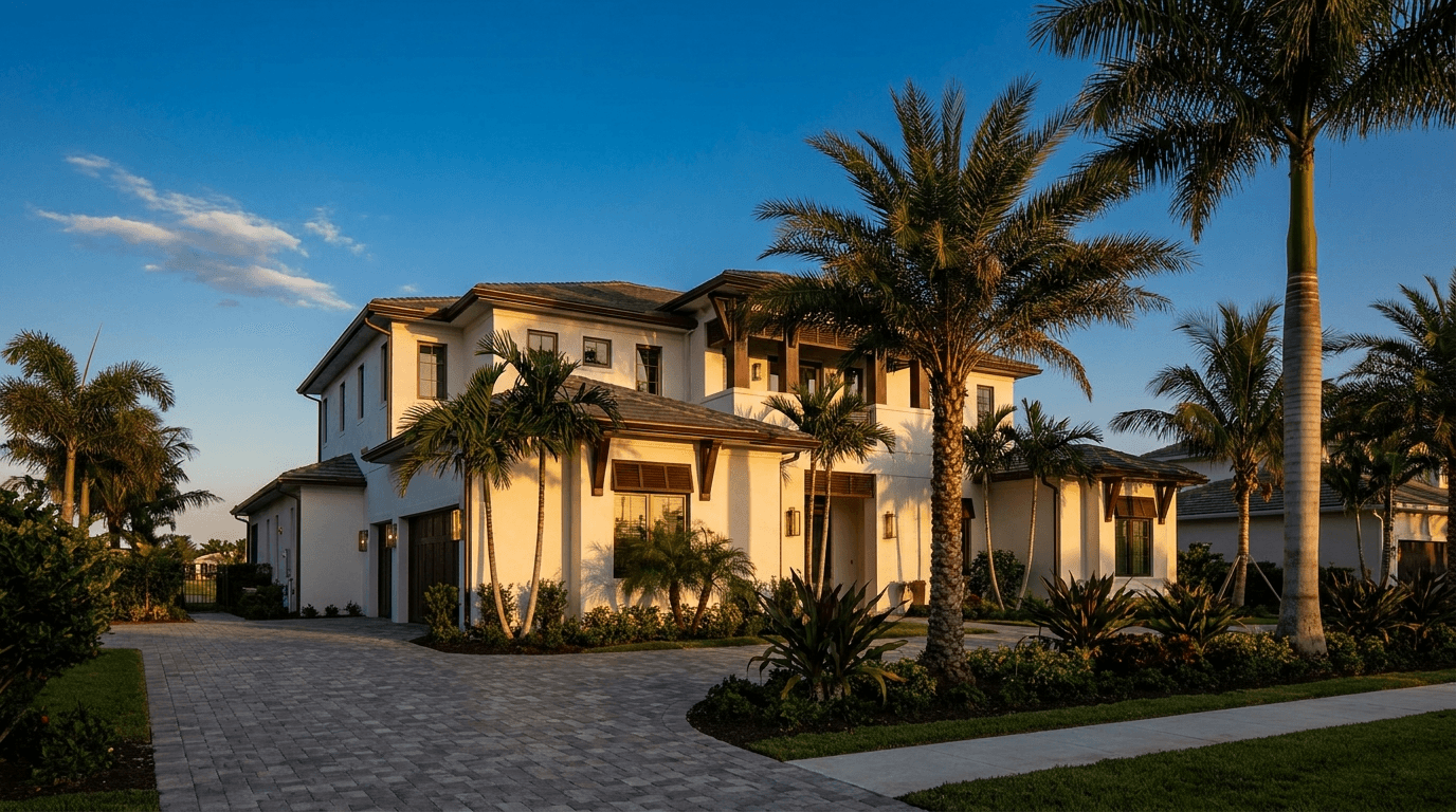 An upscale Florida Treasure Coast home served by Sterling Mold Inspections